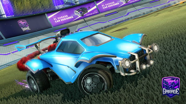 A Rocket League car design from GHo_X_ST