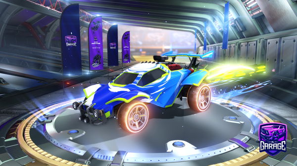 A Rocket League car design from RXURAKI