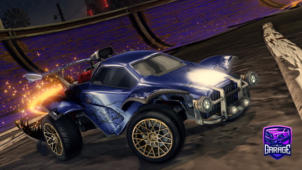 A Rocket League car design from Trackhawck