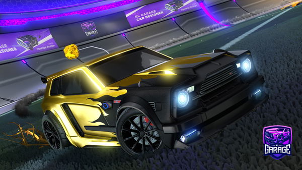 A Rocket League car design from Doughboyy1996