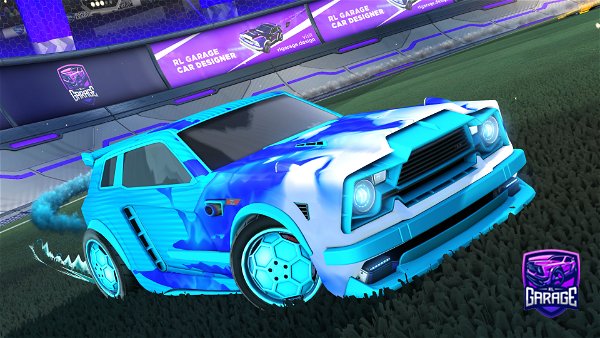 A Rocket League car design from FunSpartycus