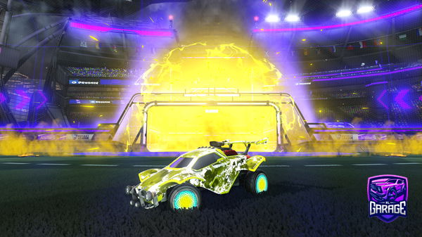 A Rocket League car design from Xvlada16
