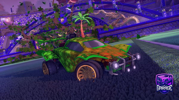 A Rocket League car design from Enzocoz