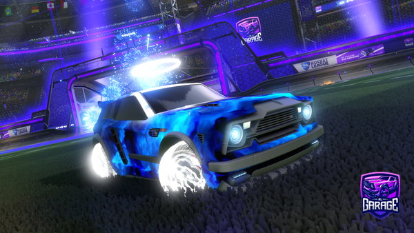 A Rocket League car design from Blobbywastaken