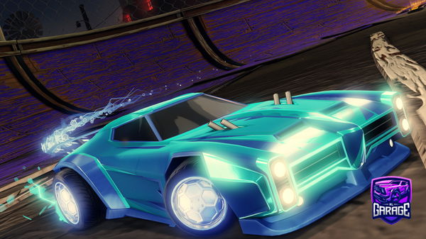 A Rocket League car design from BlackoutTx