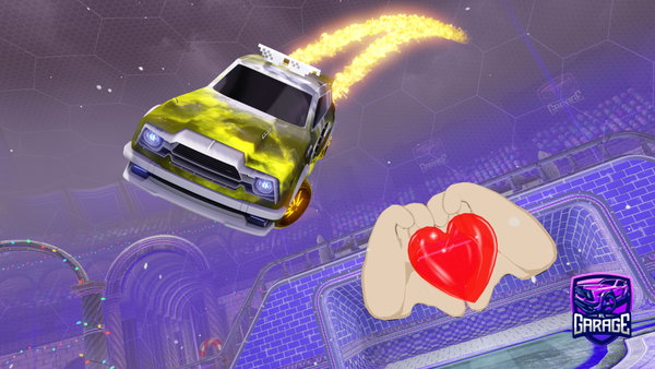 A Rocket League car design from BelDede07