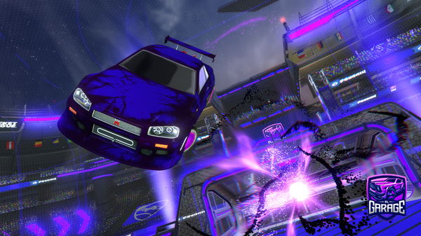 A Rocket League car design from Billy11