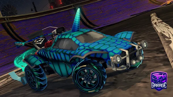 A Rocket League car design from GodZenix255