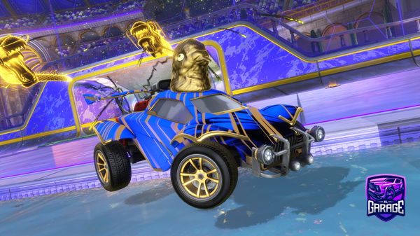 A Rocket League car design from SilverXD