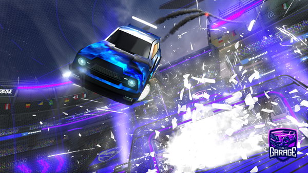 A Rocket League car design from Mohamedhany590