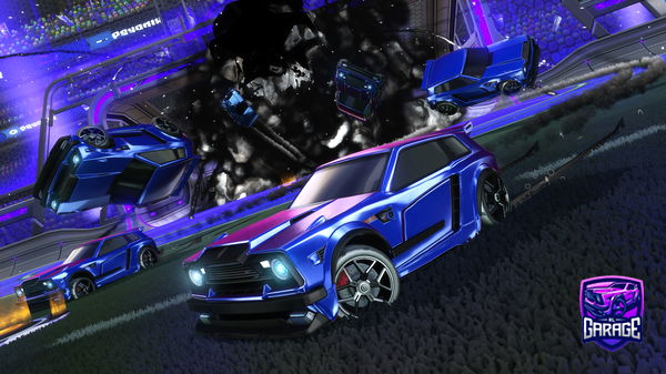 A Rocket League car design from Maybe7M