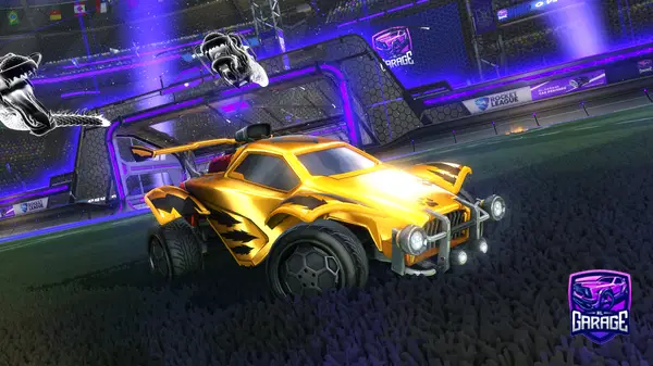 A Rocket League car design from CakeMaster713