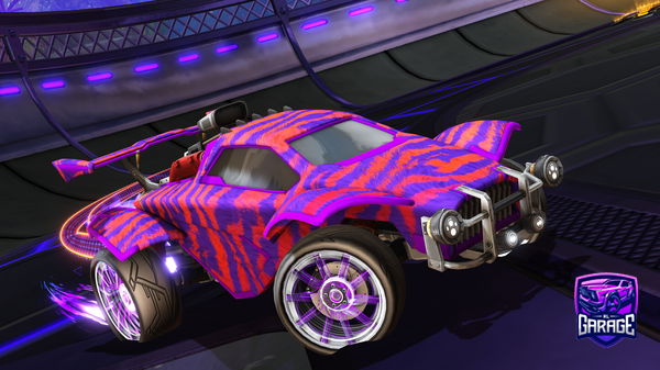 A Rocket League car design from nauctaly