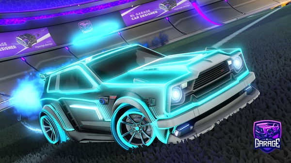 A Rocket League car design from Warlord_M_C
