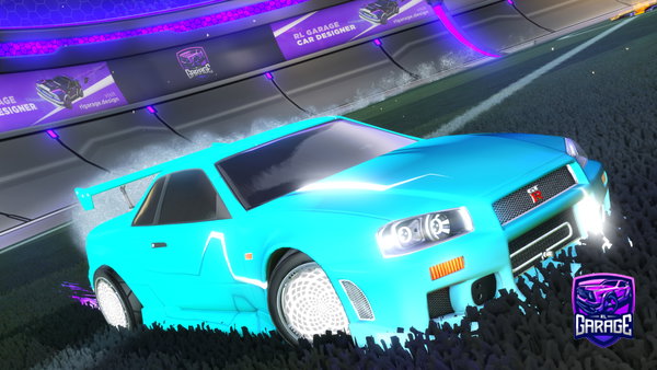 A Rocket League car design from Zacdfox