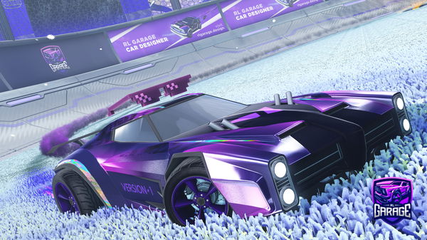 A Rocket League car design from Slashyboi