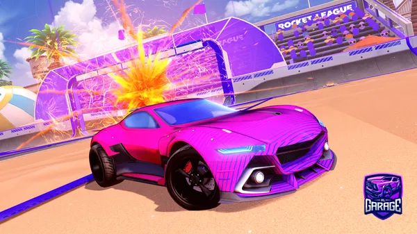 A Rocket League car design from roogwitadoog