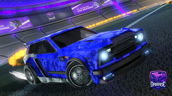 A Rocket League car design from Bbjjbb123