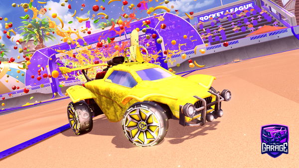 A Rocket League car design from IndigoLambo