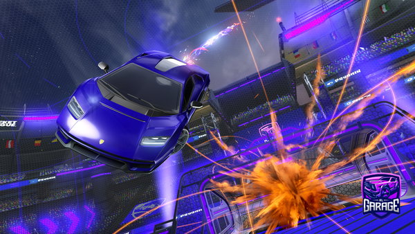 A Rocket League car design from Dzhaner