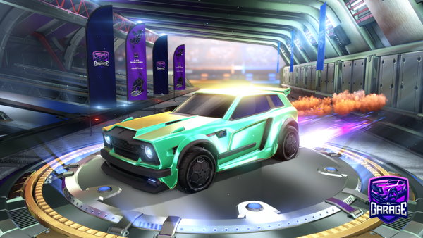 A Rocket League car design from Hmidou6611