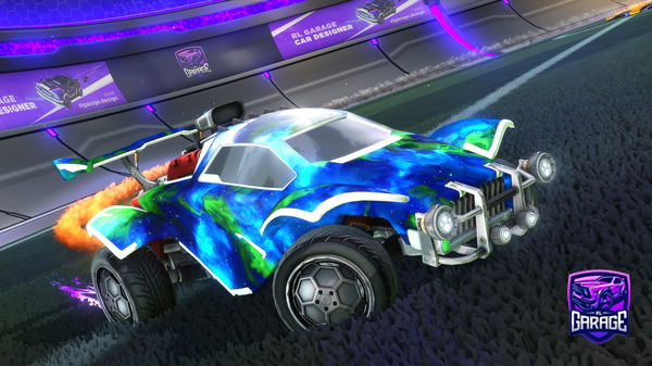 A Rocket League car design from Billymcg1608