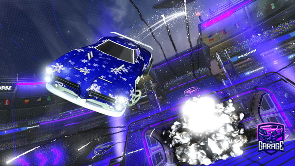 A Rocket League car design from Mimihime