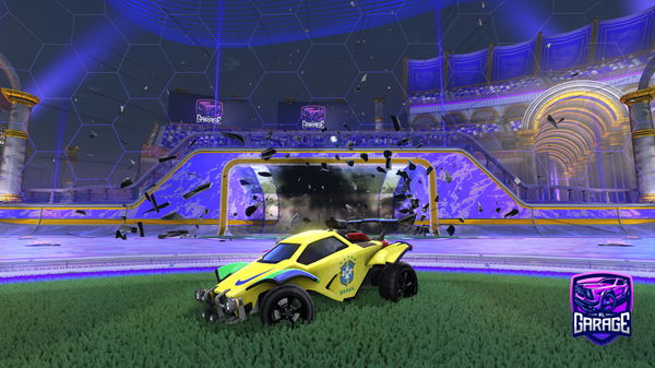 A Rocket League car design from Himeitsme