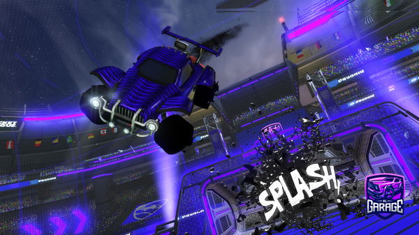 A Rocket League car design from ToxicMato