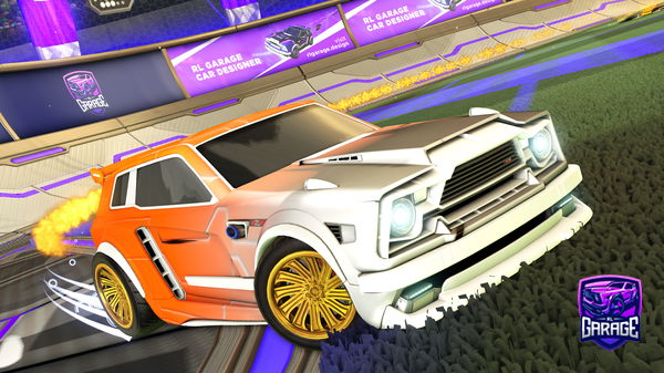 A Rocket League car design from VUXY12