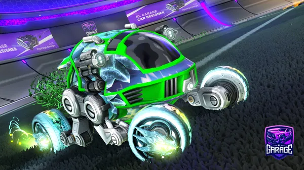 A Rocket League car design from ChevyRL
