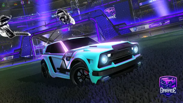 A Rocket League car design from NipaPaul