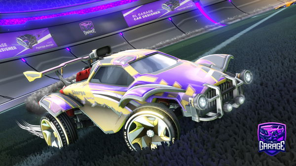 A Rocket League car design from oldscratch1138