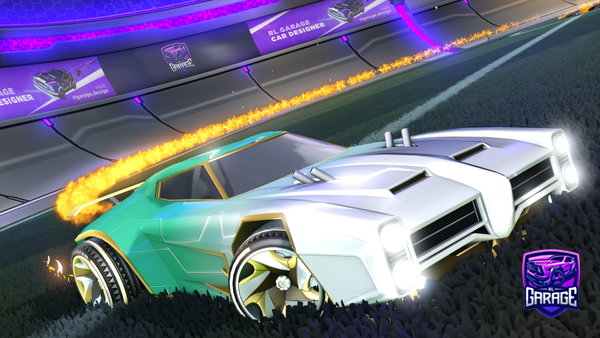 A Rocket League car design from Zgubulut