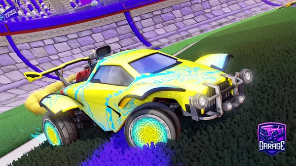 A Rocket League car design from SOY-GRAN-PLATINO