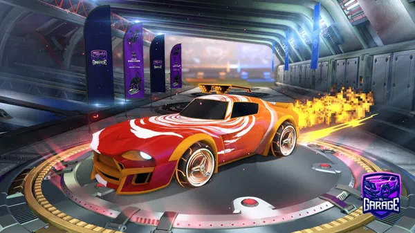 A Rocket League car design from Luisonthis