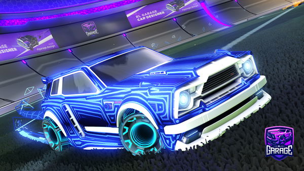 A Rocket League car design from jurdegamer