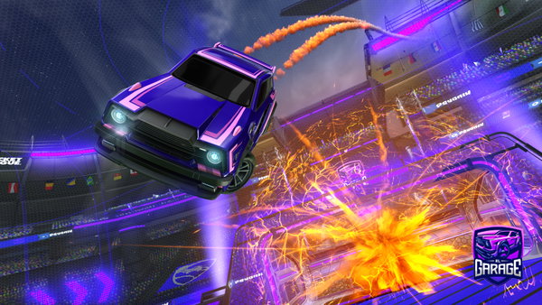 A Rocket League car design from Gediminas