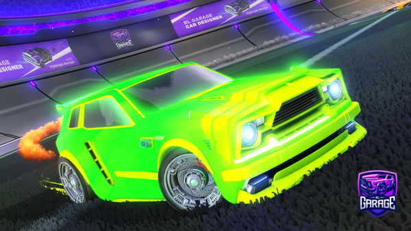 A Rocket League car design from Dang_QUESIDILLA