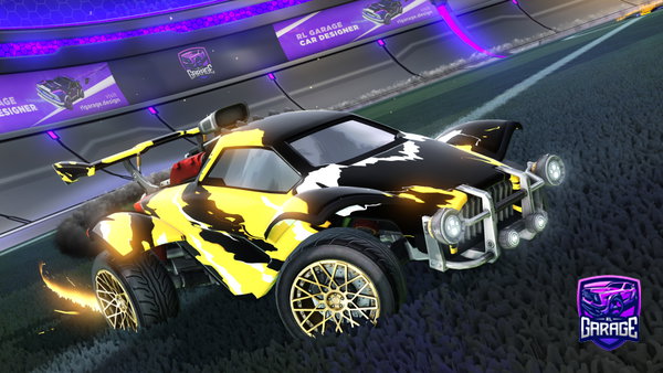 A Rocket League car design from ndmiles