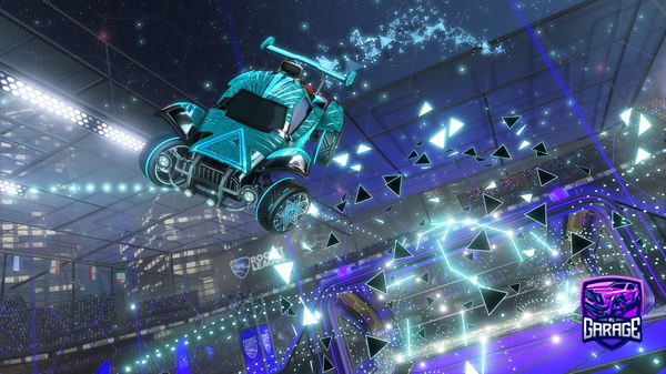 A Rocket League car design from GoFlyers34