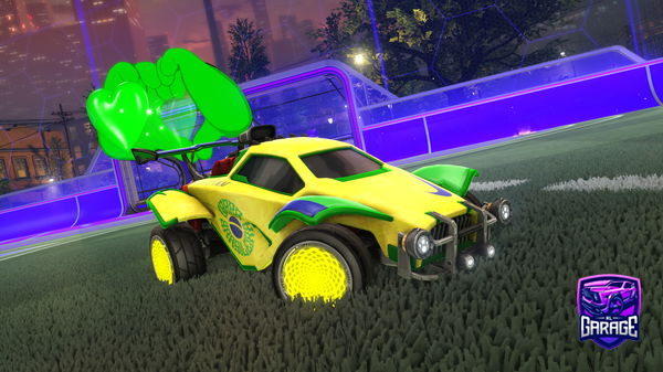 A Rocket League car design from LanceRL