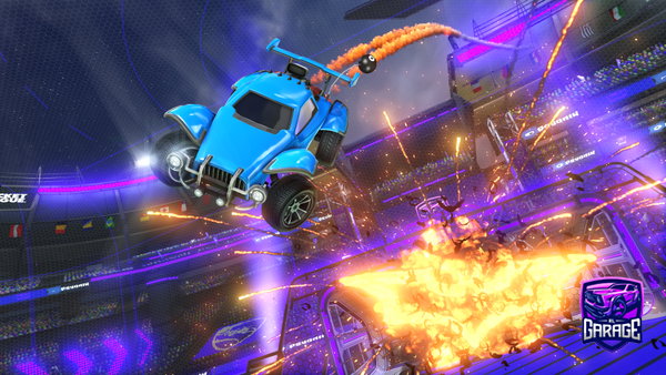 A Rocket League car design from gerson211