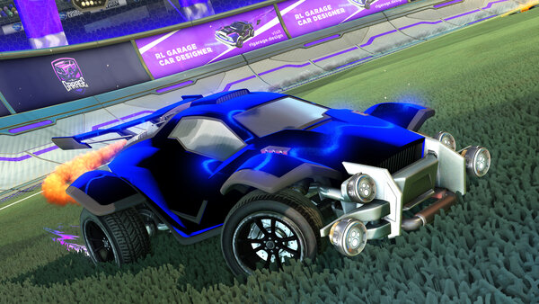 A Rocket League car design from xiolite
