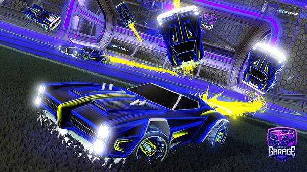 A Rocket League car design from Fabatizer