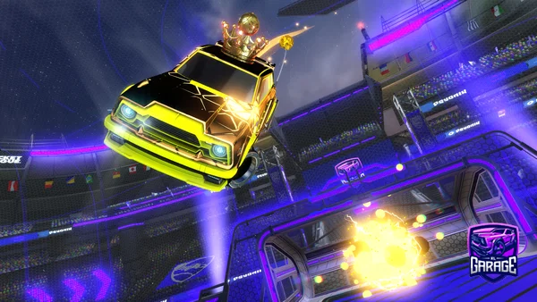 A Rocket League car design from Dinonuggies96