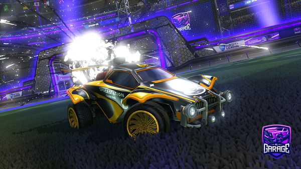 A Rocket League car design from xIshaaq7886