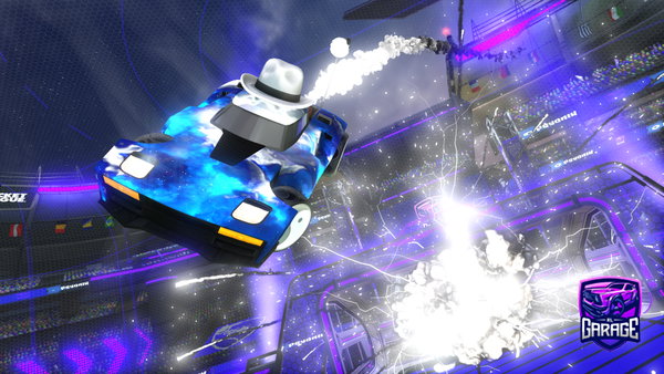 A Rocket League car design from LuckyDucky2