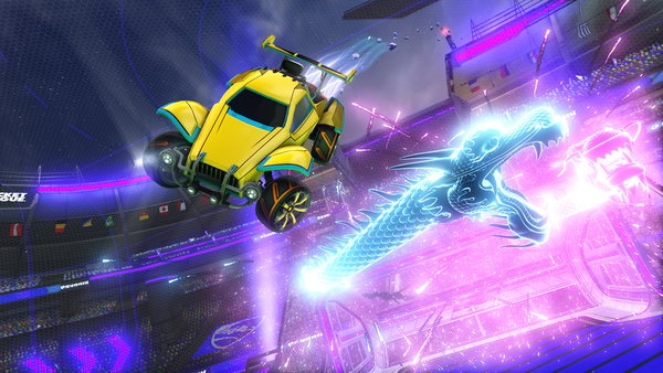 A Rocket League car design from xpitipitx