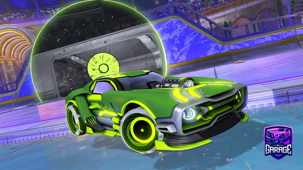 A Rocket League car design from irosario78